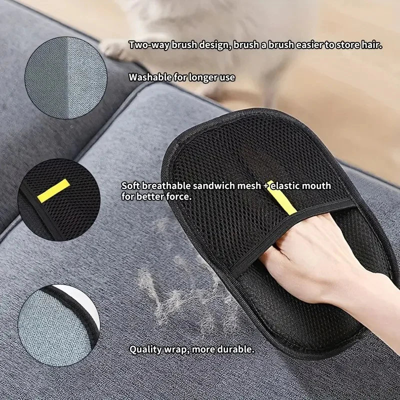 Pet Grooming & Deshedding Glove