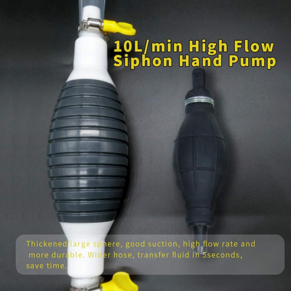 Newest High Flow Siphon Hand Pump Portable Manual Car Fuel Transfer Pump
