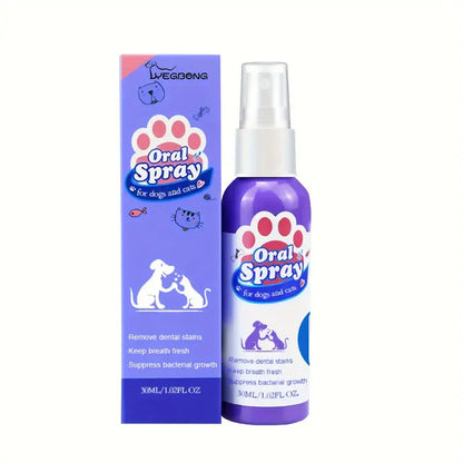 FurFresh Oral Spray For Dogs & Cats