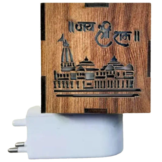 3-in-1 Ayodhya Ram Mandir Aroma Burner & Night lamp (Pack of 3)