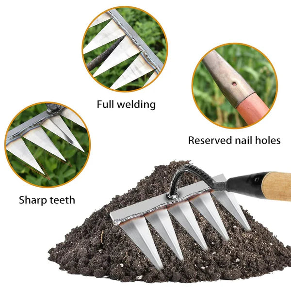 SoilRipper™ – 5 Teeth Garden Tool