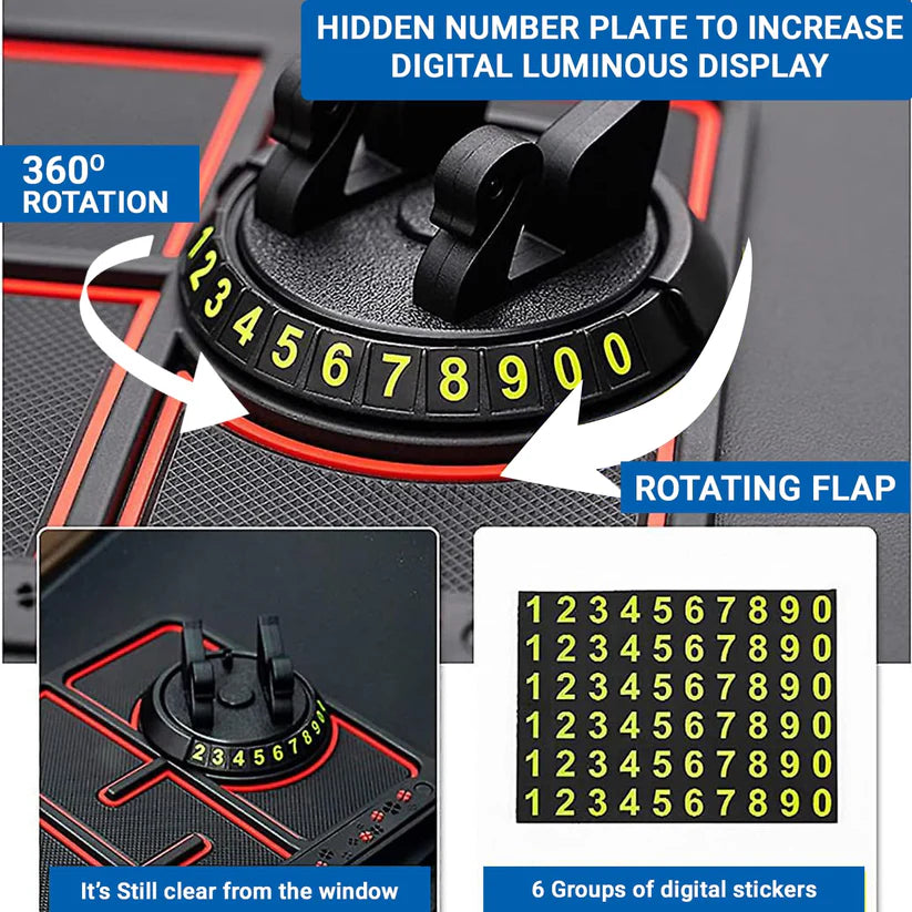 Anti-Slip Car Dashboard Mat