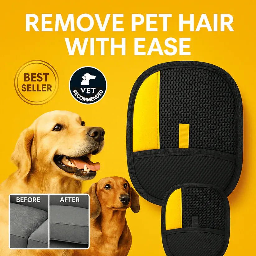 Pet Grooming & Deshedding Glove